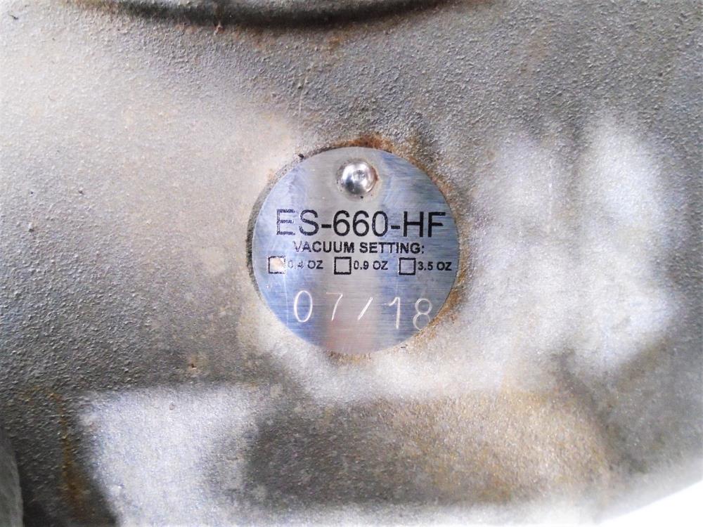 Enardo Nominal 8" Aluminum Thief Hatch, Model ES-660-HF